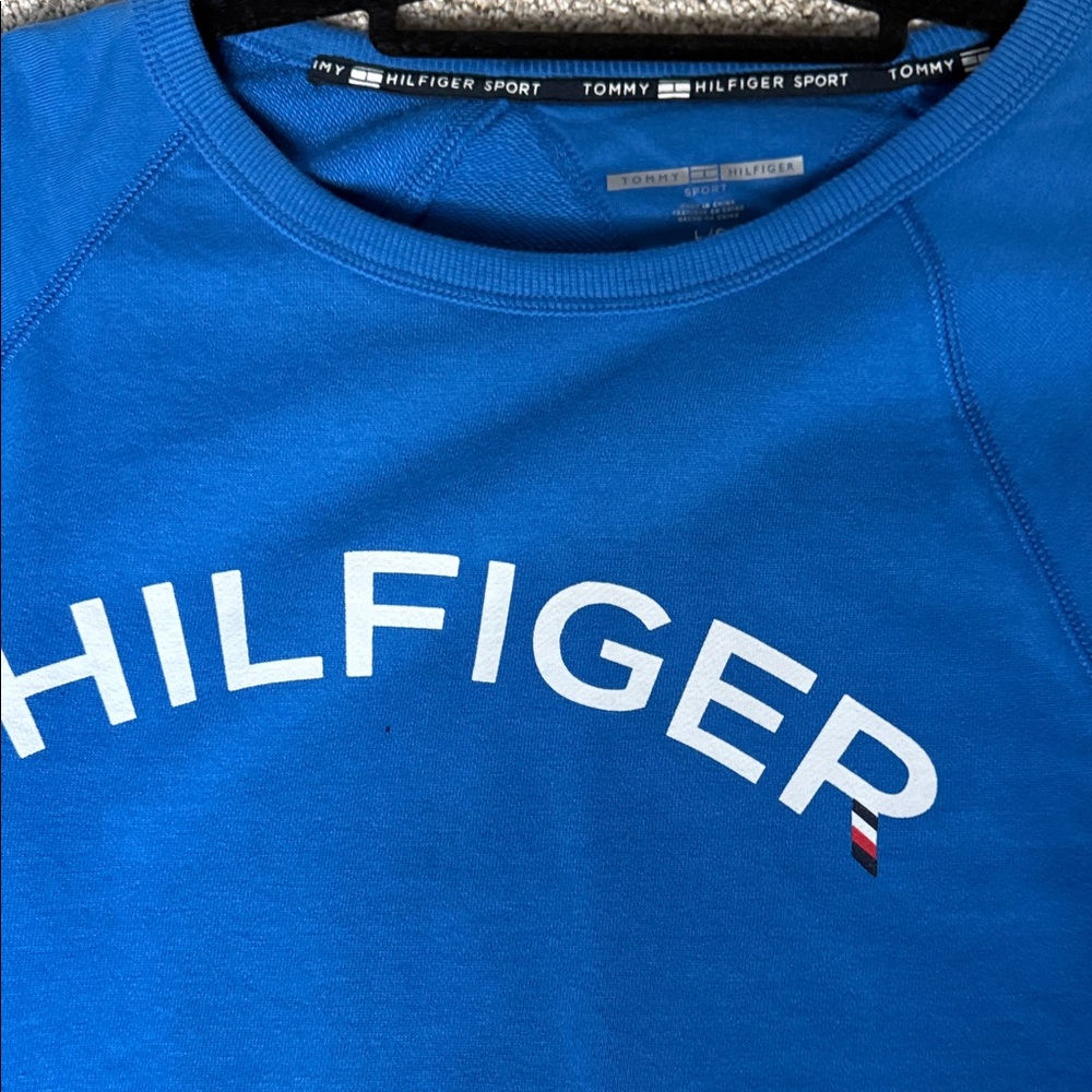 Tommy Hilfiger Vibrant Blue Crewneck - Picture 2 of 9